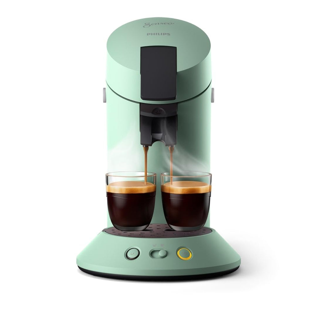 Machine à café à dosettes SENSEO Original Plus – Vert Désert | CSA210/80