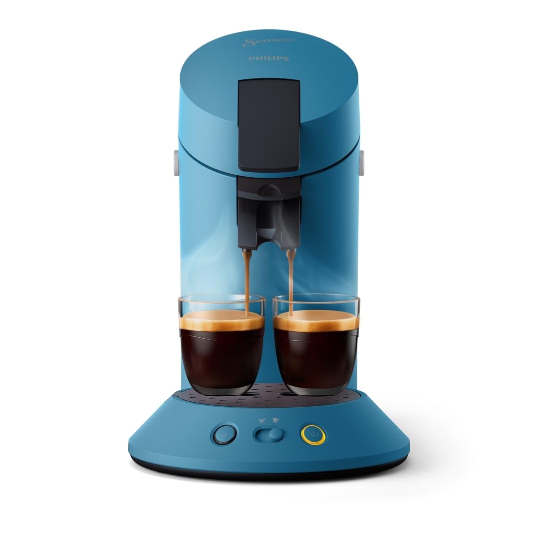 Machine à café à dosettes SENSEO Original Plus – Bleu Paon | CSA210/00