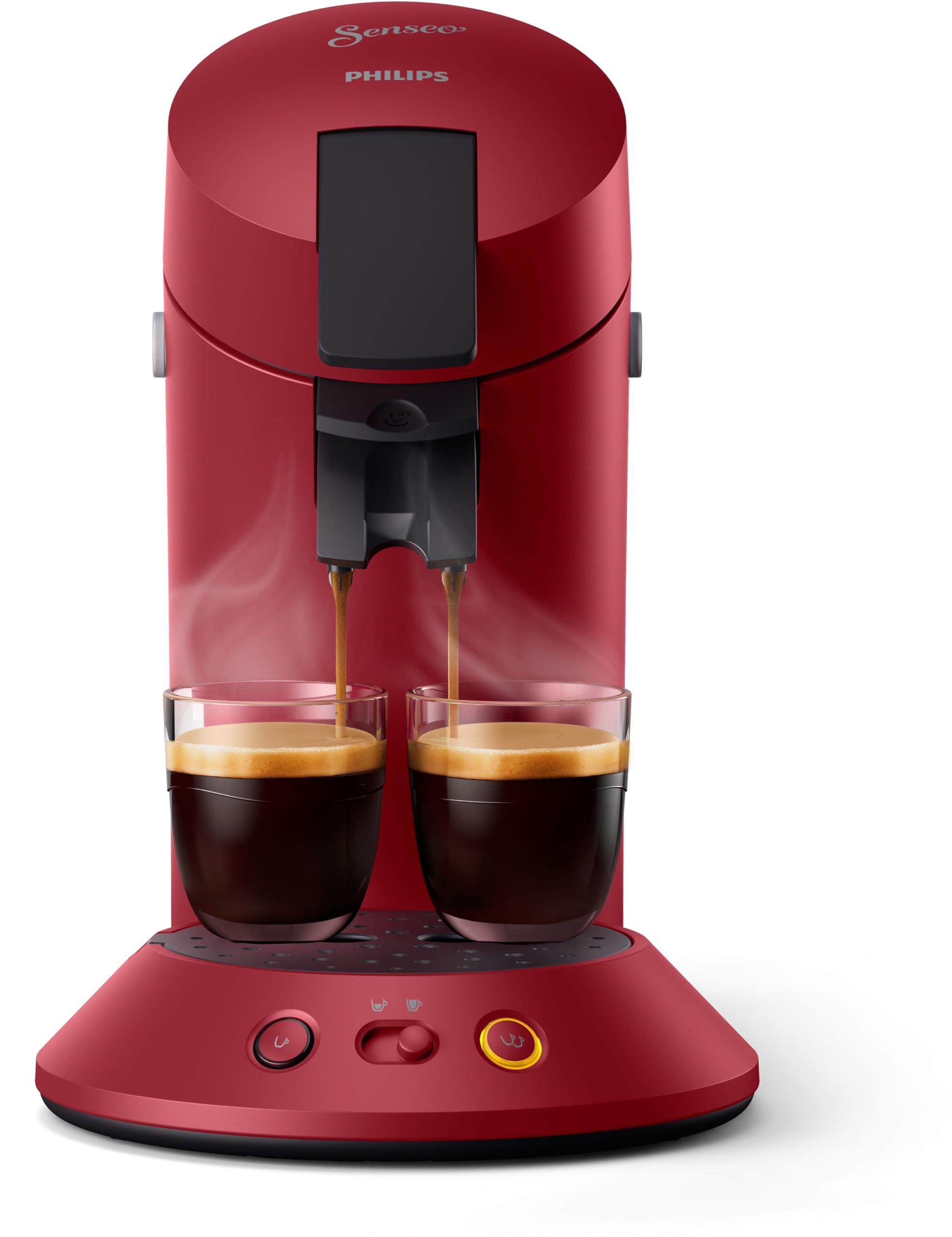 Machine à café à dosettes SENSEO Original Plus – Rouge | CSA210/91