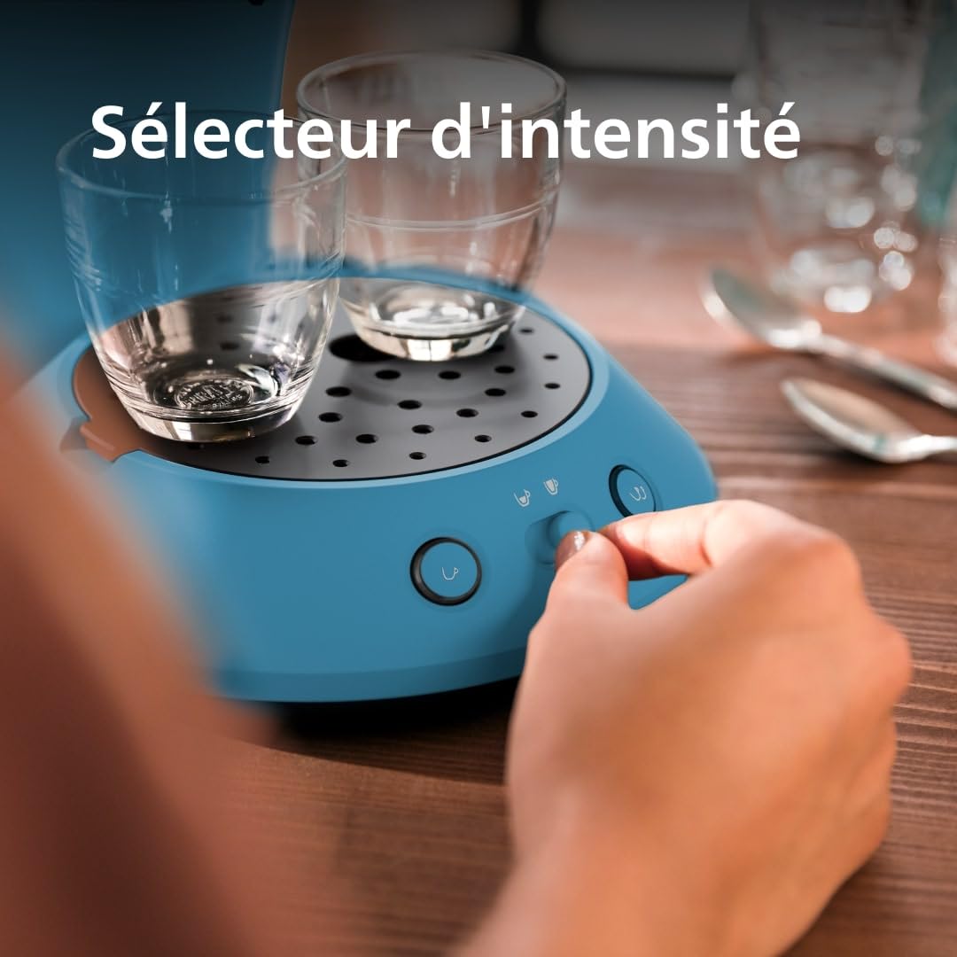 Machine à café à dosettes SENSEO Original Plus – Bleu Paon | CSA210/00