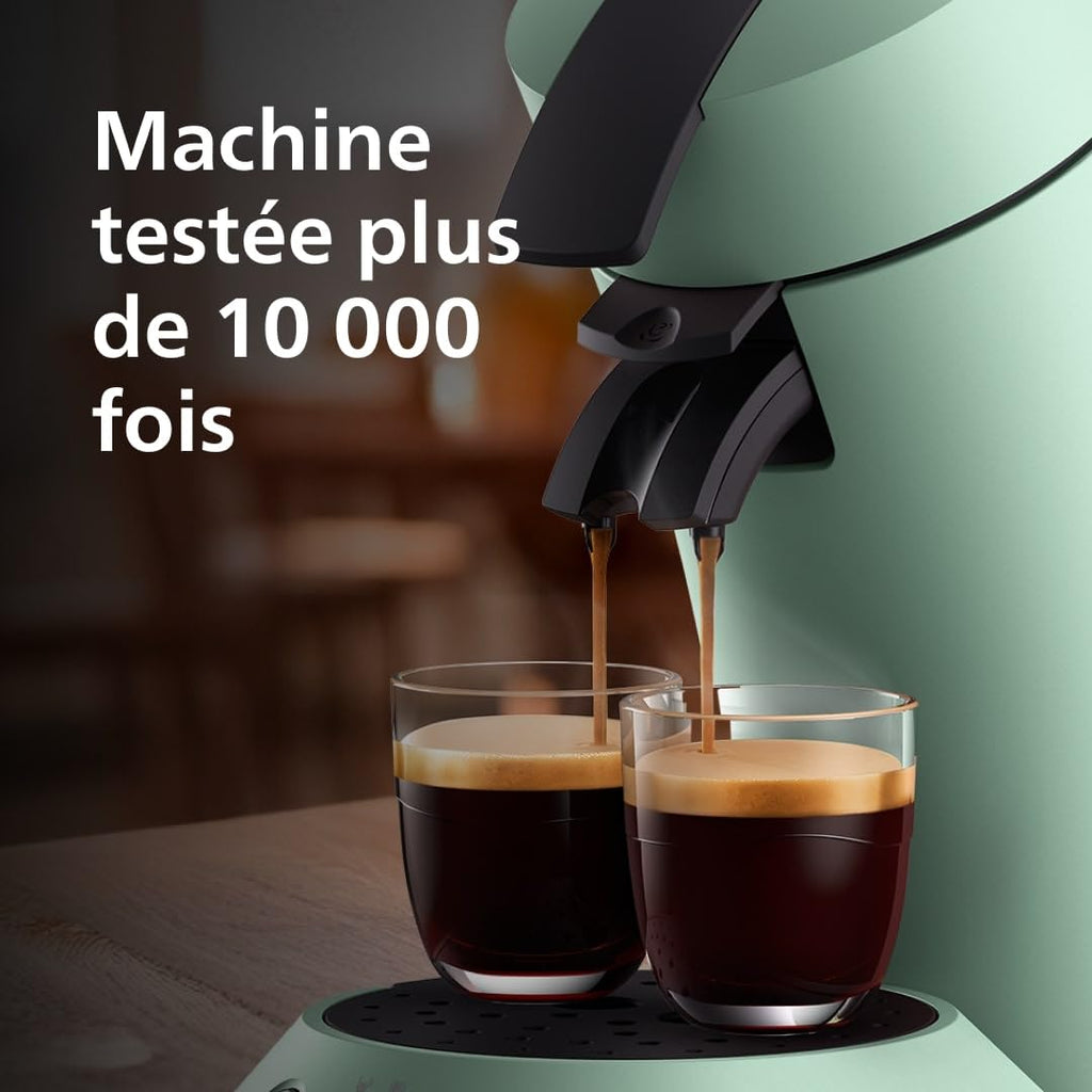 Machine à café à dosettes SENSEO Original Plus – Vert Désert | CSA210/80
