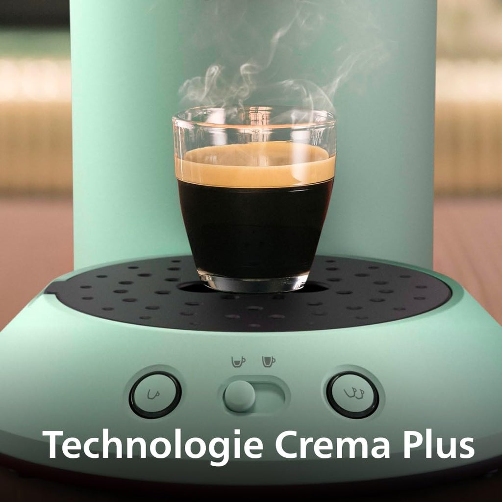 Machine à café à dosettes SENSEO Original Plus – Vert Désert | CSA210/80