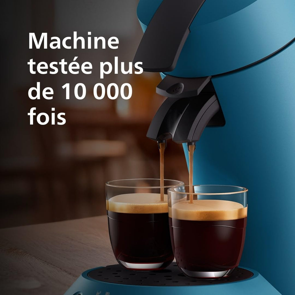 Machine à café à dosettes SENSEO Original Plus – Bleu Paon | CSA210/00