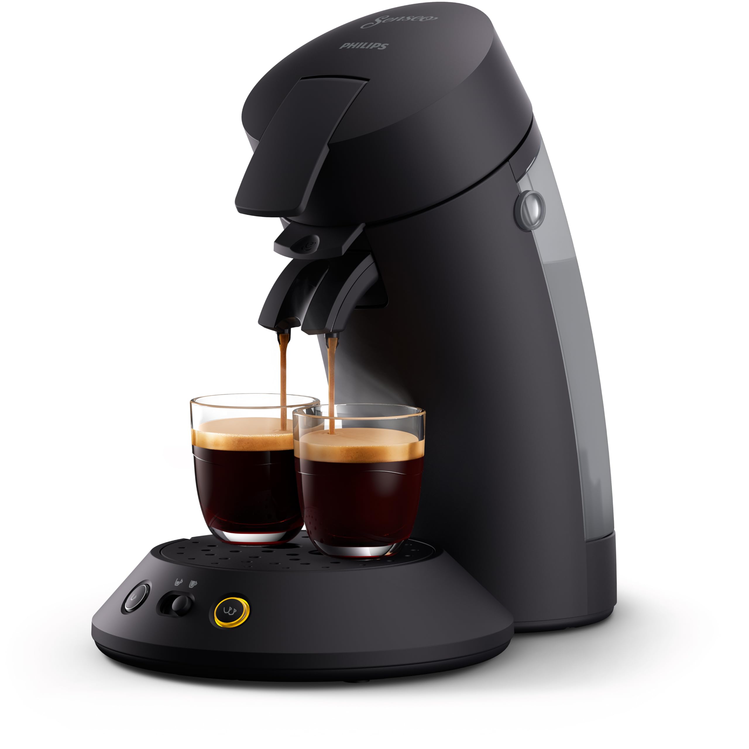Machine à café à dosettes SENSEO Original Plus – Noir Intense | CSA210/61