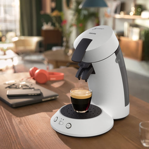 Machine à café à dosettes SENSEO Original Plus – Blanc | CSA210/10