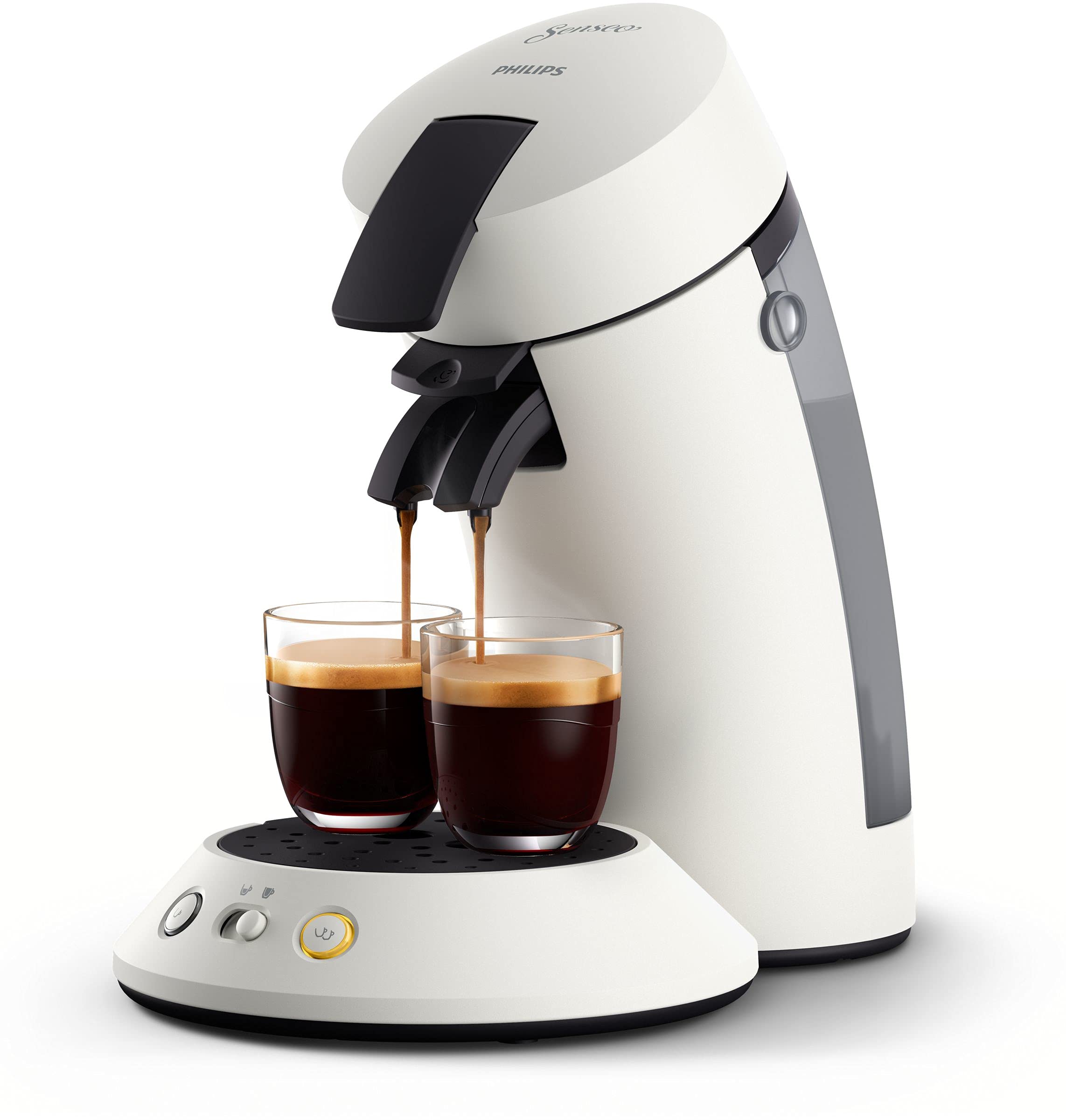 Machine à café à dosettes SENSEO Original Plus – Blanc | CSA210/10