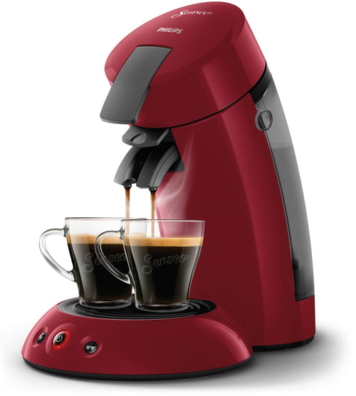 Cafetière à dosettes SENSEO Original HD6553/81 – Rouge, 0,7 L, 1450 W